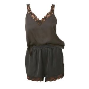 Matching Lace Sleepwear Set